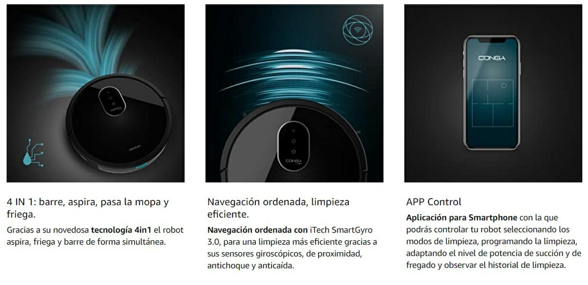 Conga 1790 Ultra - Funciones