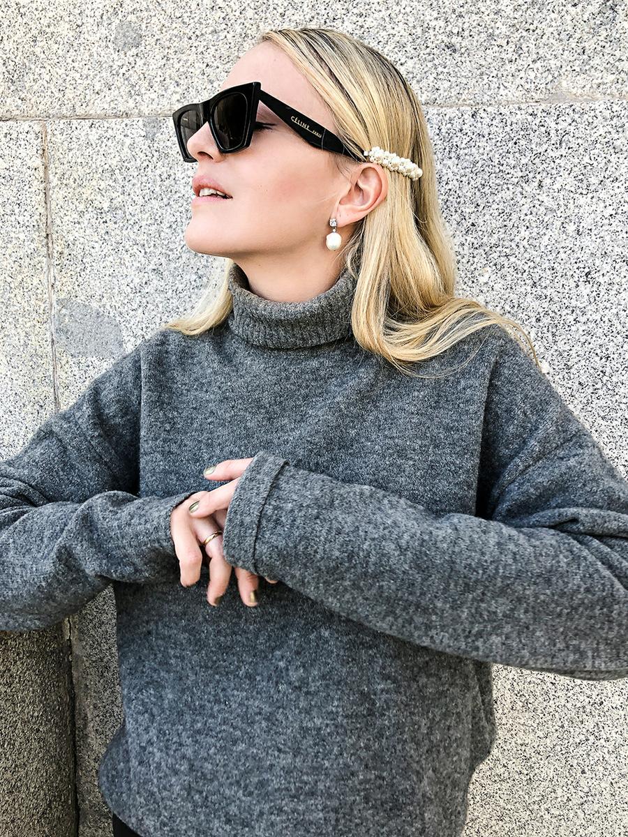 Trini | Balenciaga sweater Max Mara trousers