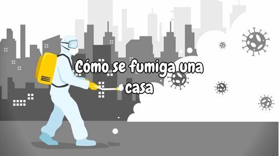 Cómo se fumiga una casa