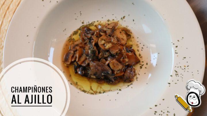 Champiñones al ajillo en Thermomix