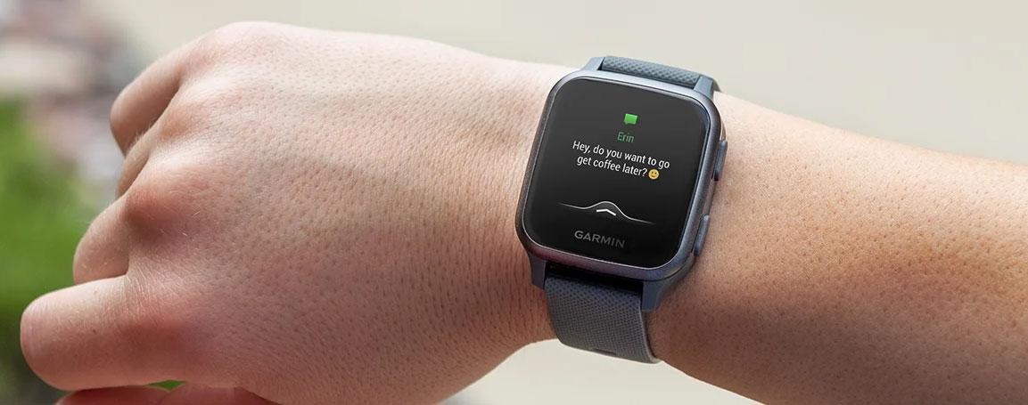 Garmin Venu SQ - Notificaciones