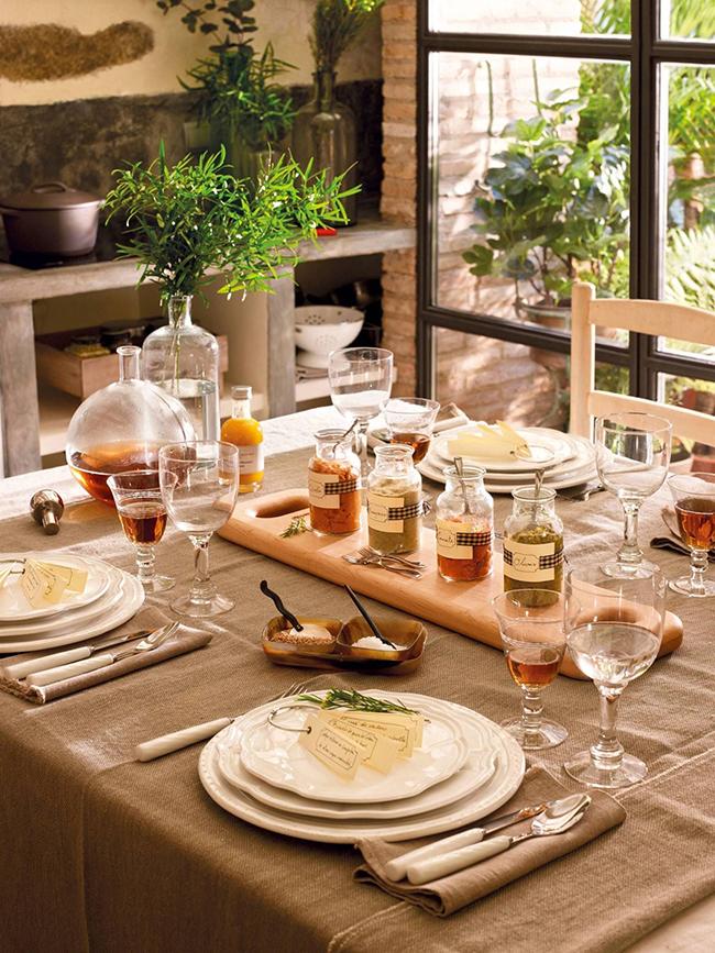 Vestir la mesa con estilo