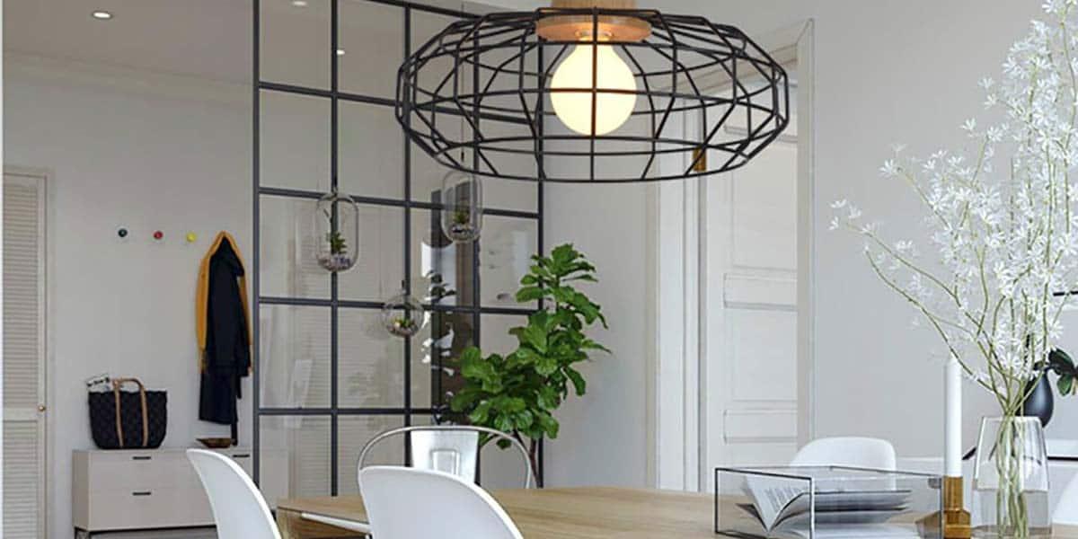 Lámpara geométrica