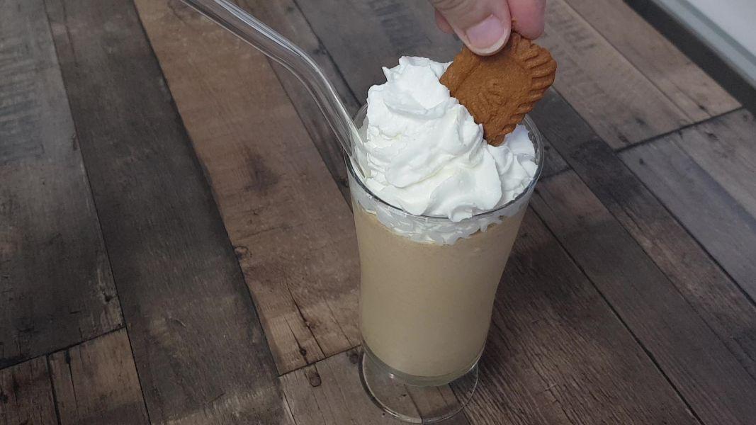 Batido de galletas lotus