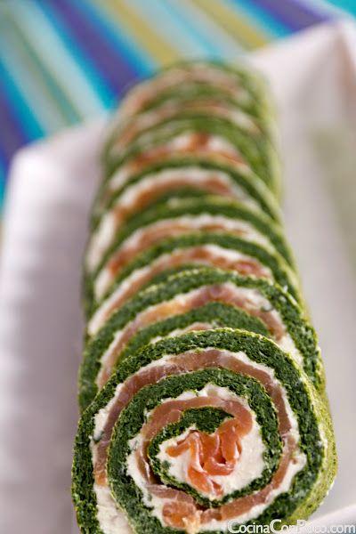 rollo-de-salmon-espinacas-y-queso-recetas-para-ninos-de-navidad
