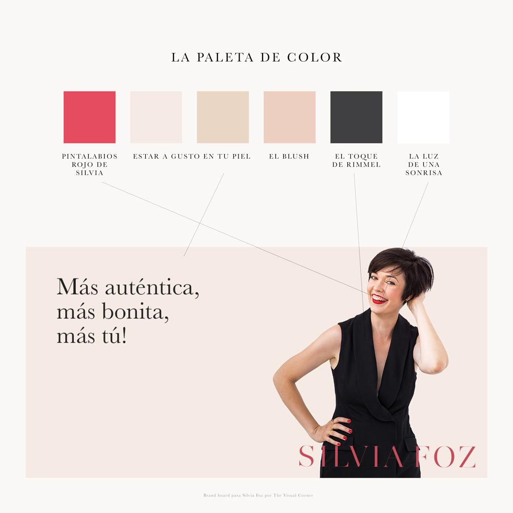 Branding personal para Silvia Foz por The Visual Corner