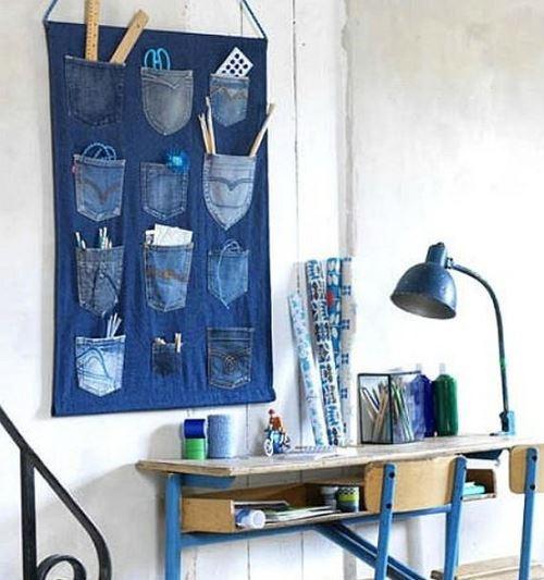 Organizador de pared. Vía Pinterest.