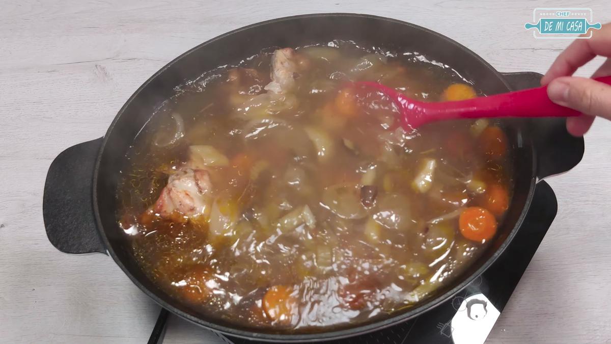Caldo de Pollo Casero 6