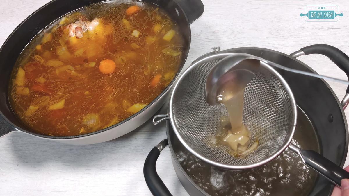 Caldo de Pollo Casero 7