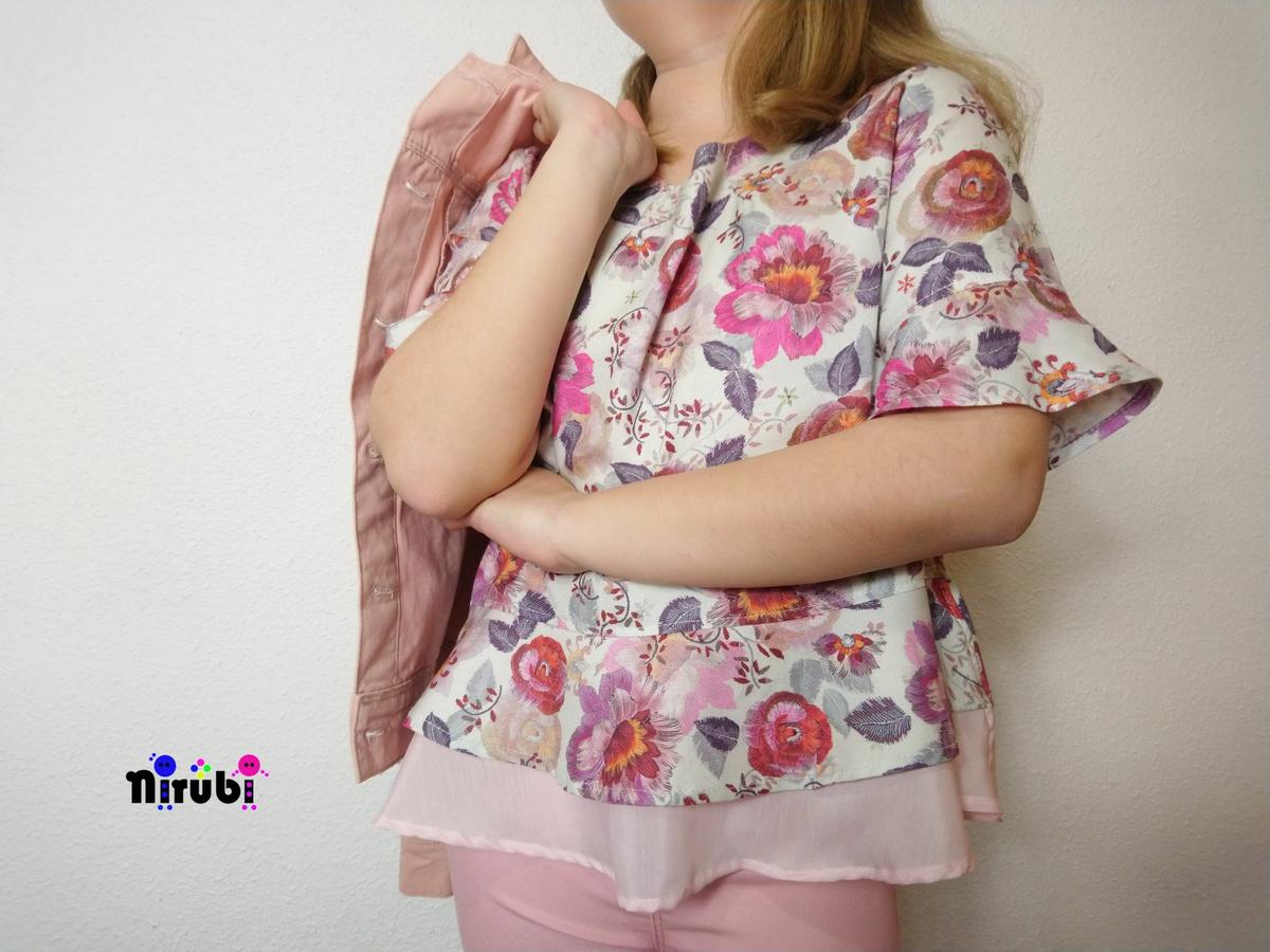 BLUSA NIÑA - MODELO CAROLINA - TALLAS 12M-2-4-6-8-10-12 AÑOS