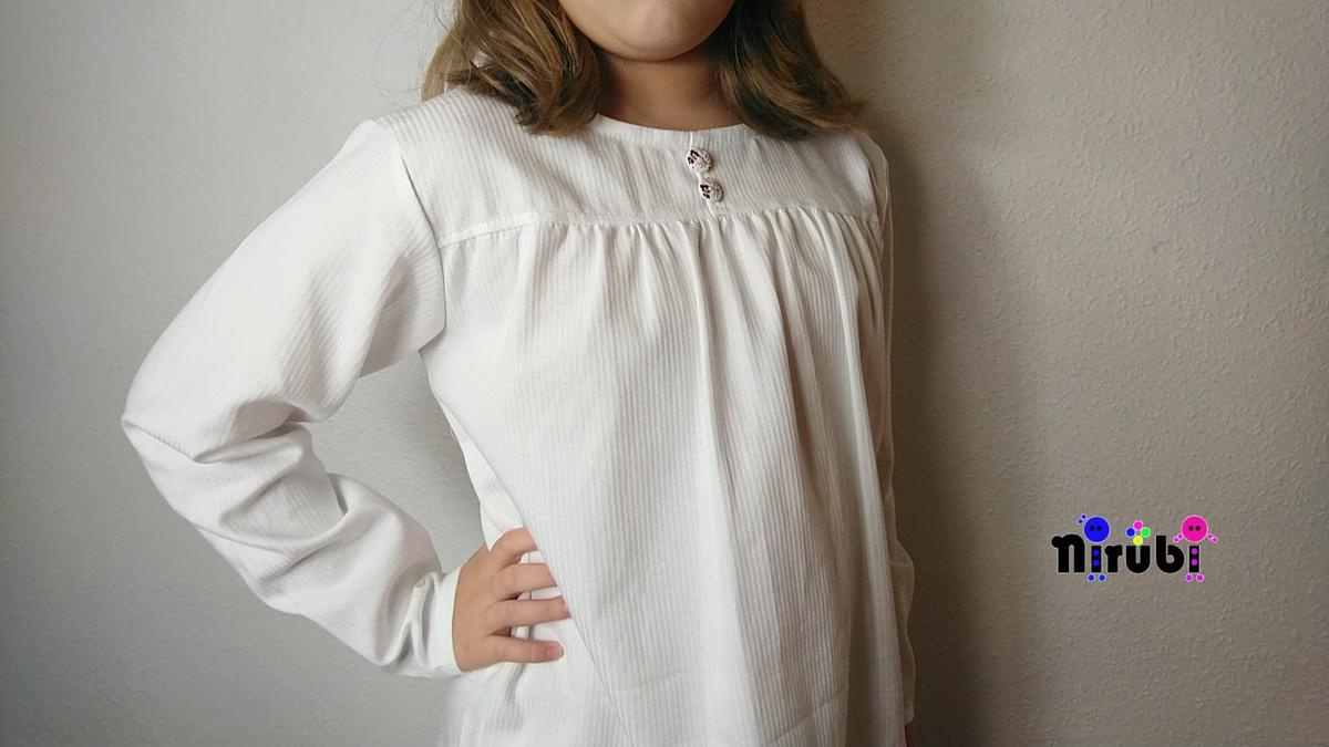 BLUSA NIÑA- MODELO ANA - TALLAS 12M-2-4-6-8-10-12 AÑOS