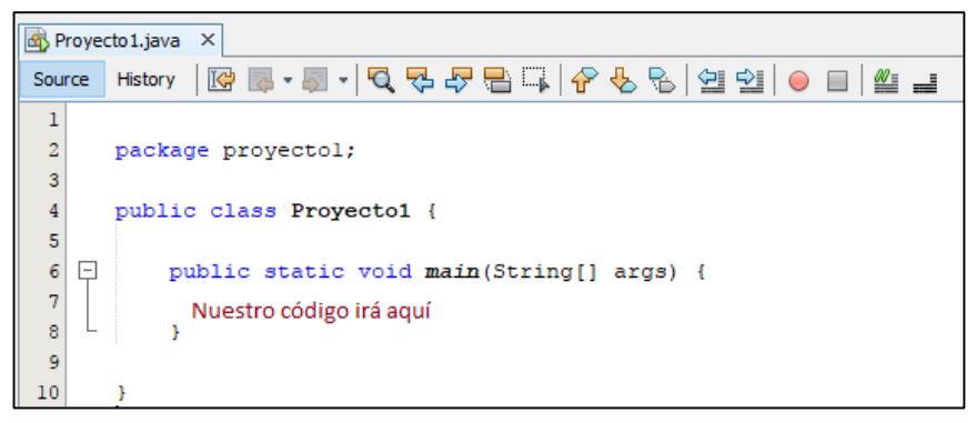 Primer programa en Java | Tecnología