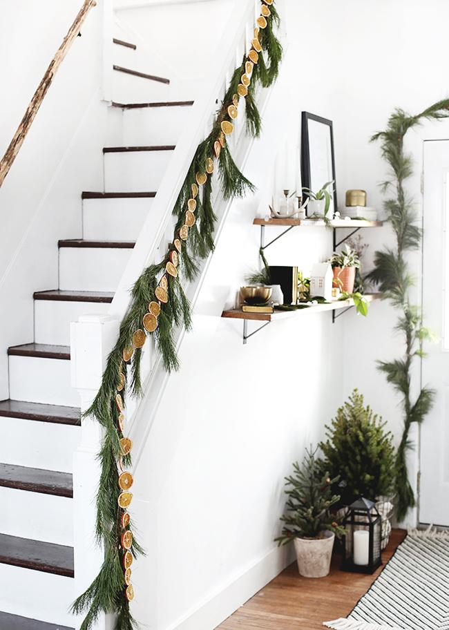 Un toque único con guirnaldas