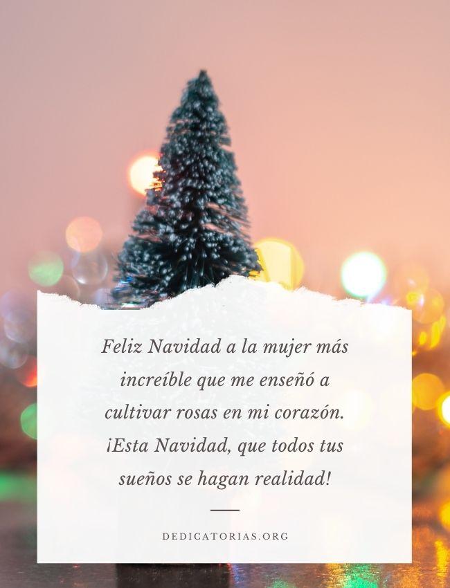 Dedicatorias de Navidad para mi novia