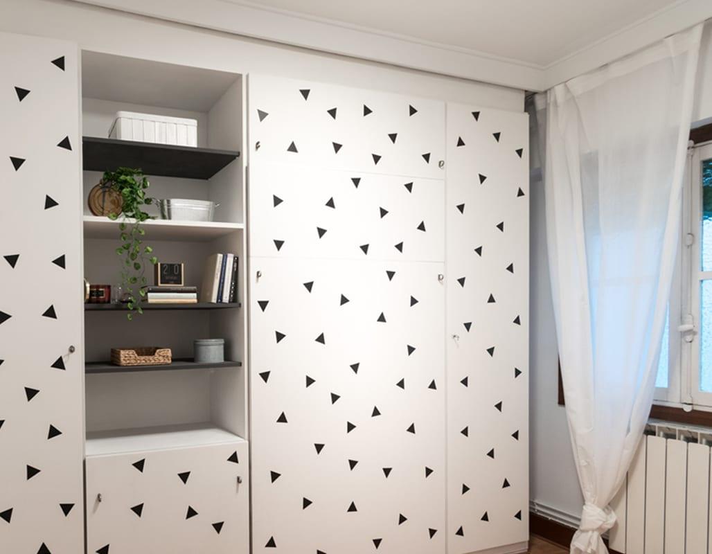 mueble después de pintar