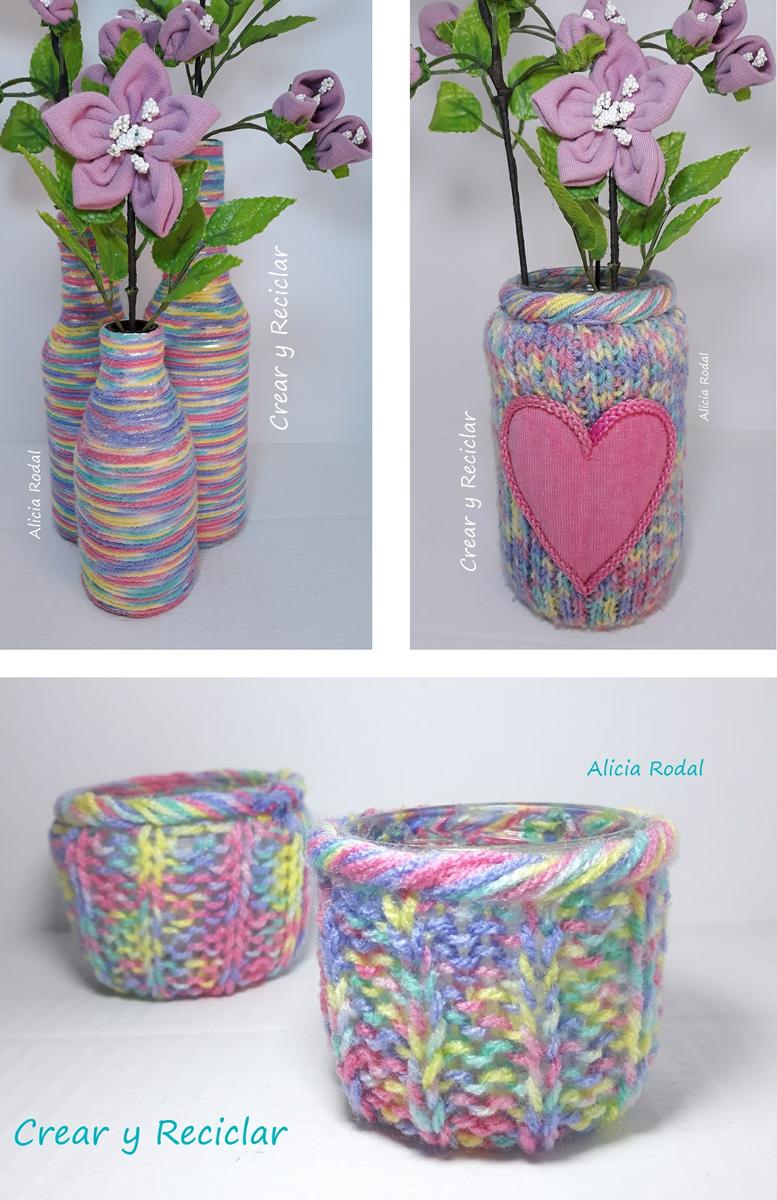 Cómo reciclar o reutilizar botellas de vidrio para hacer manualidades de decoración para nuestro hogar