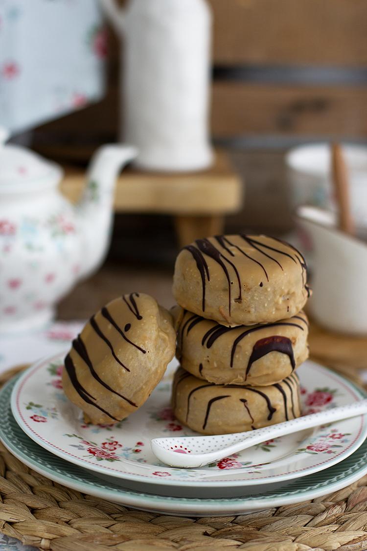 Impresionante combinación Donuts Bomba de Calabaza y Turrón, una verdadera tentación, delicado, suave, húmedo y riquísimo