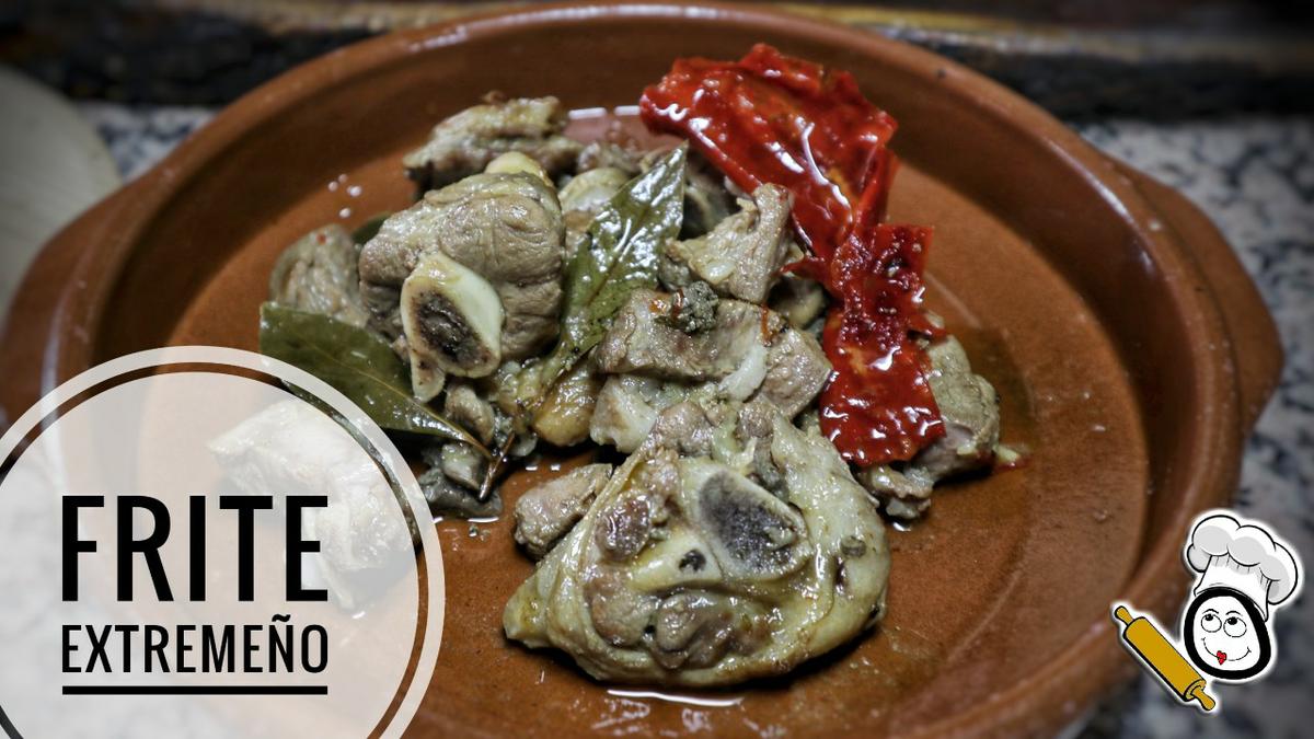 Cómo hacer la receta de frite de cordero extremeño tradicional