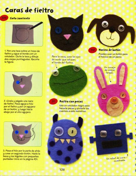 caras de fieltro