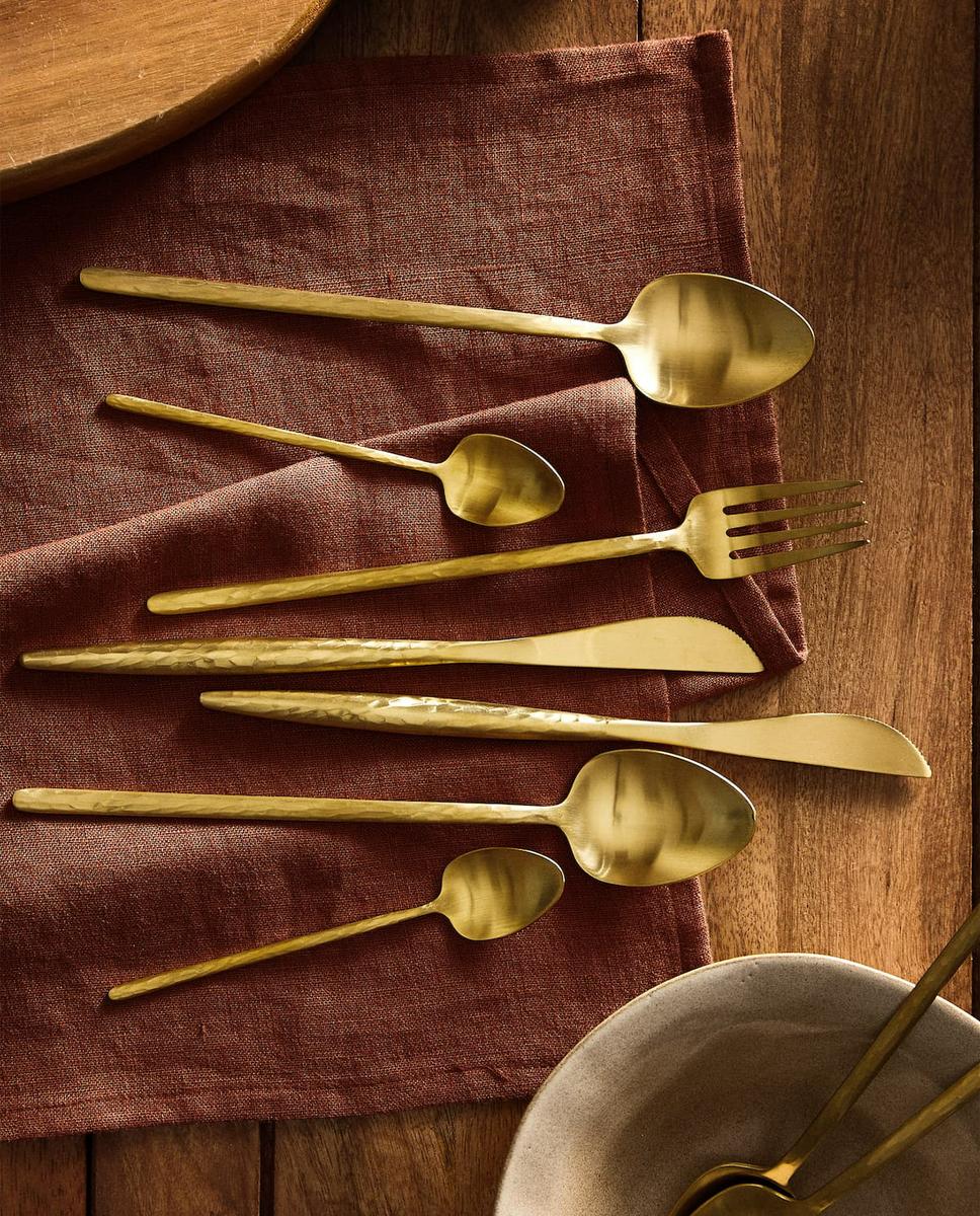 cubertería para decorar tu mesa en navidad