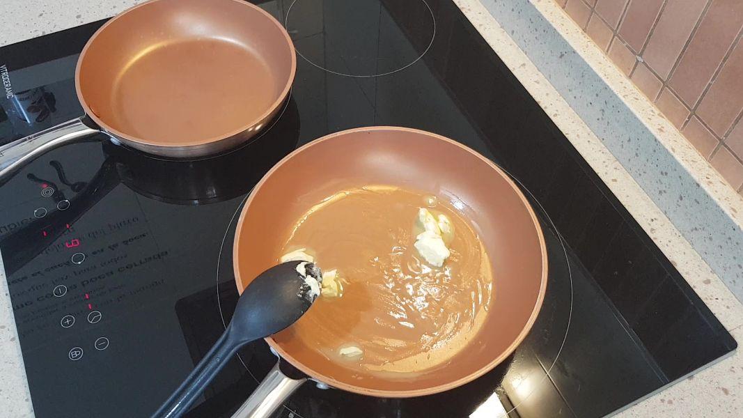 Ñoquis con queso de cabra y mermelada de tomate