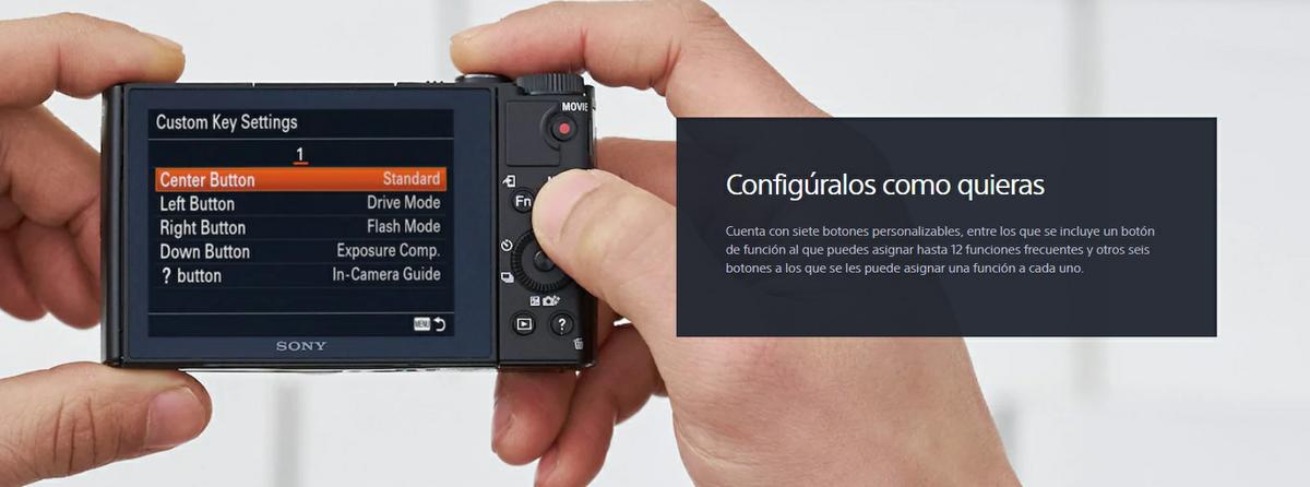 Amplias opciones de configuración