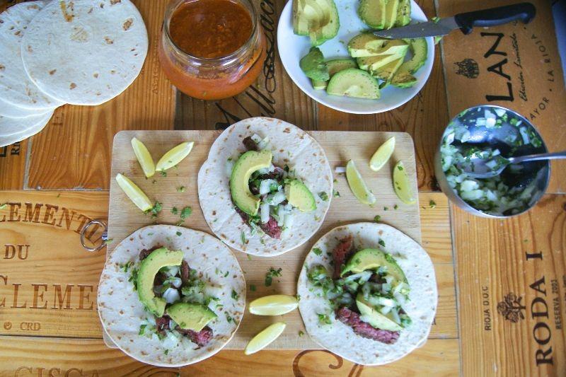 Tacos de arrachera 10