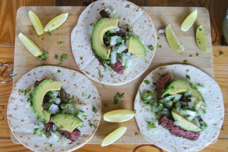 Tacos de arrachera 11