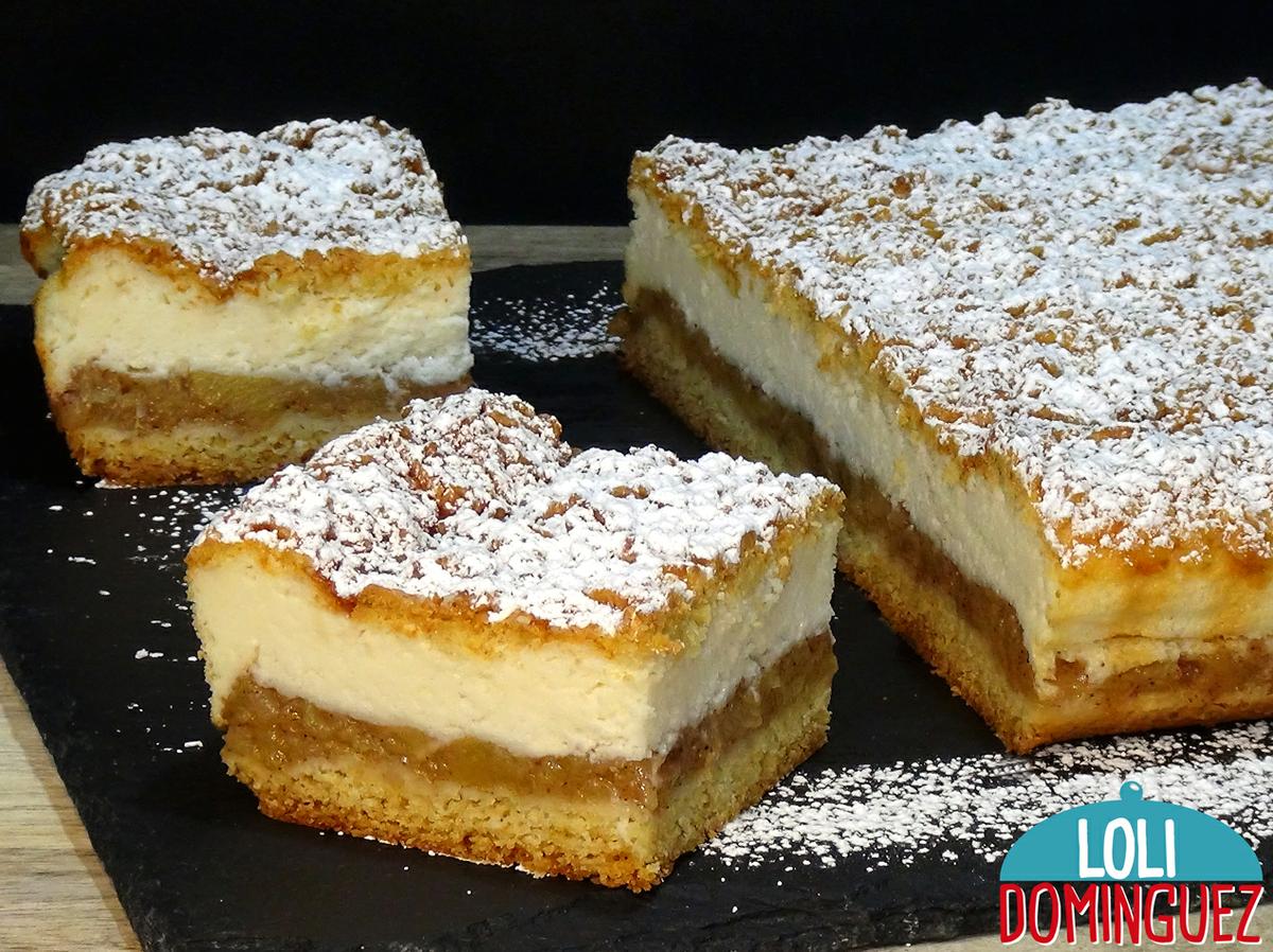 TARTA DE MANZANA Y YOGUR, TE SORPRENDERA LO RICA QUE ESTA. Una receta fácil aunque un poco entretenida, siguiendo mis pasos te quedara una tarta deliciosa con la que vas a sorprender a tu familia o amigos