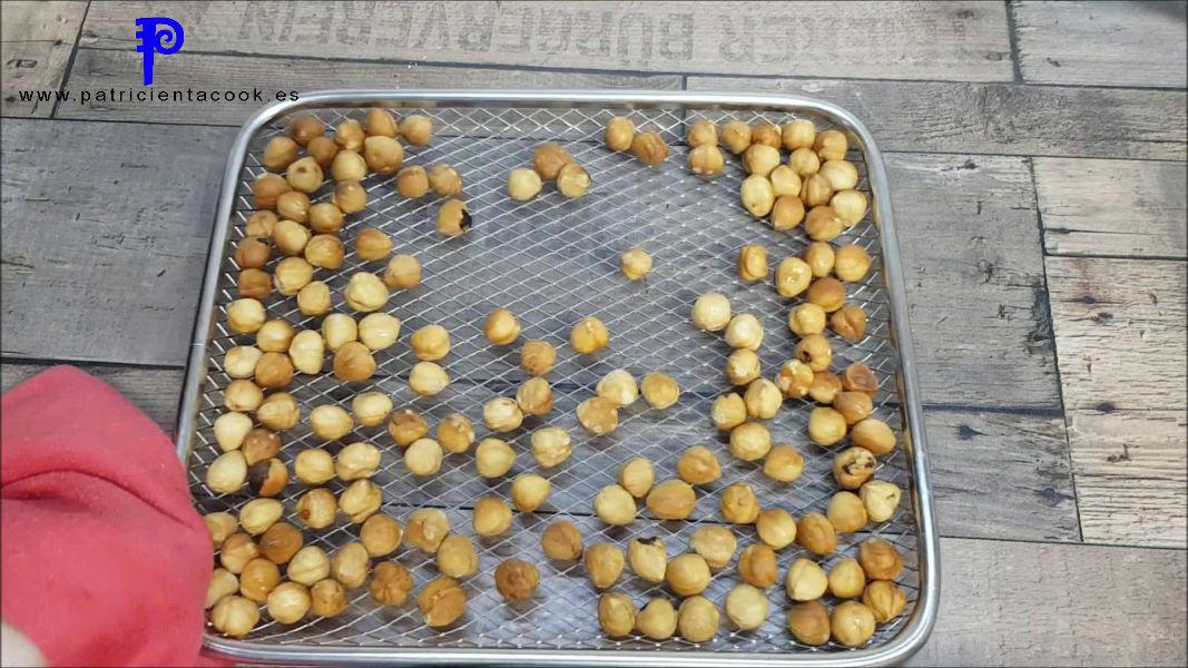 Milhojas de avellana