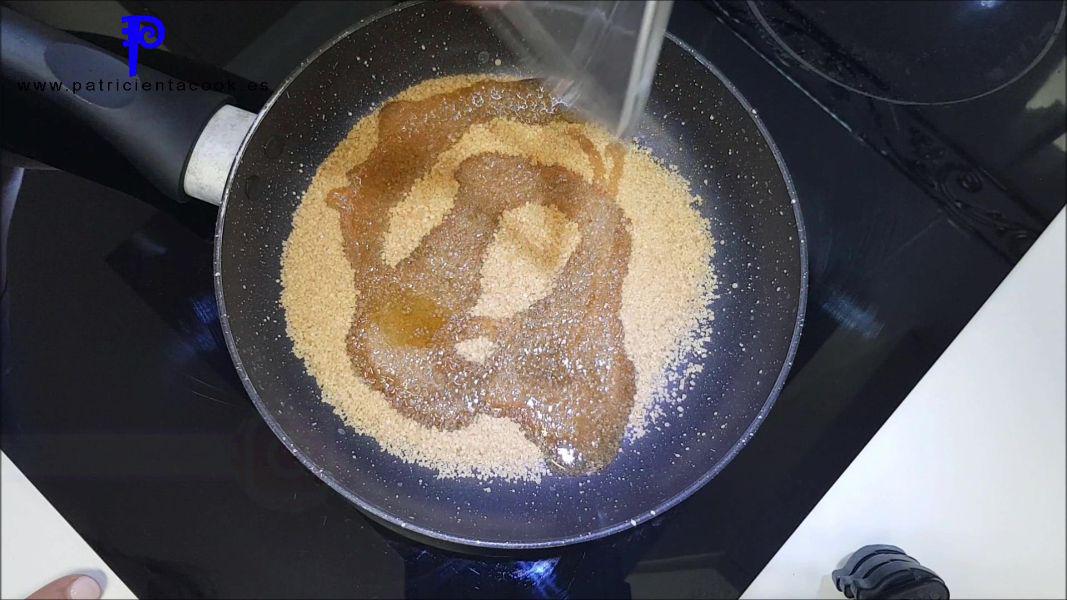 Milhojas de avellana