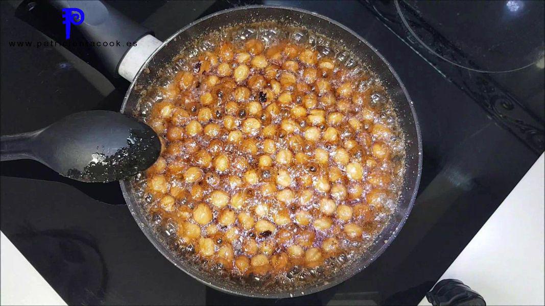 Milhojas de avellana