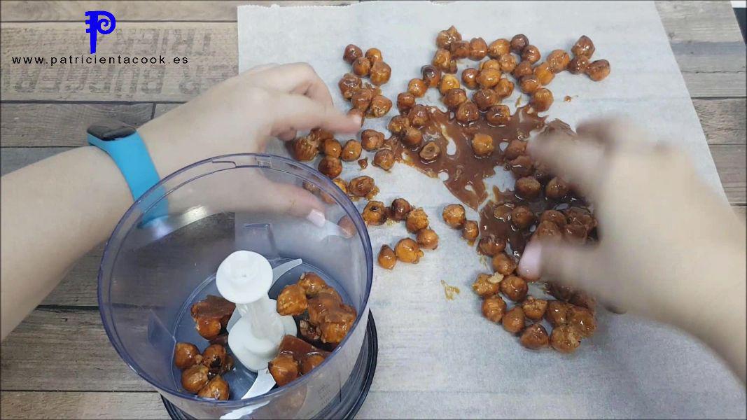 Milhojas de avellana