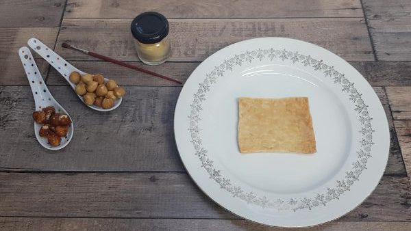 Milhojas de avellana