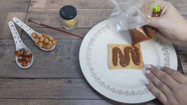 Milhojas de avellana