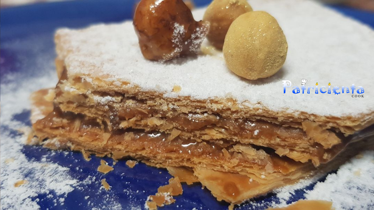 Milhojas de avellana