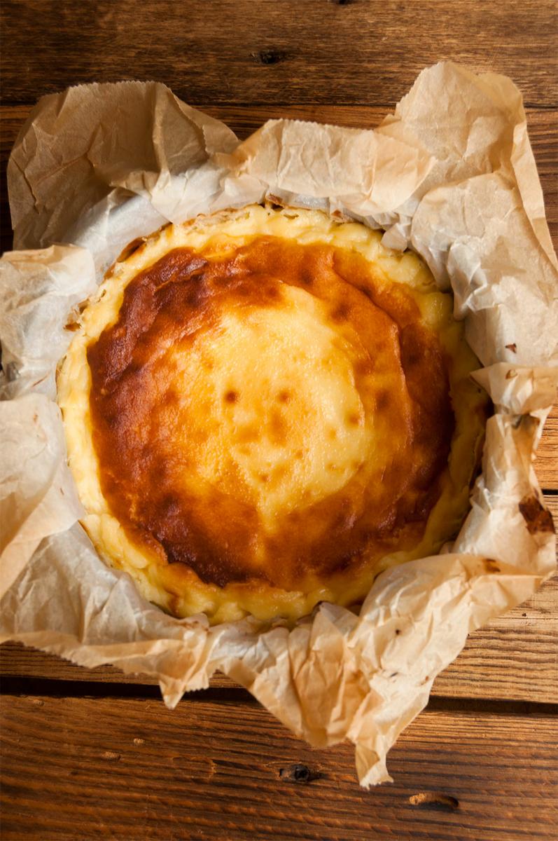 Pastel de queso La Viña