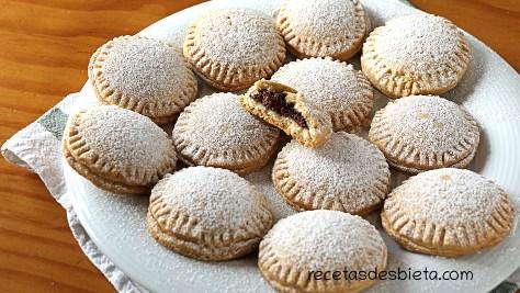 Galletas rellenas de Nutella