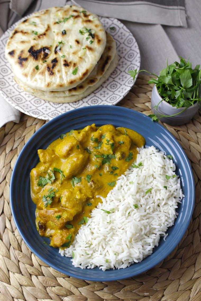 Pollo indio al curry Tikka Masala