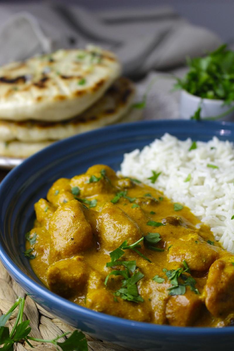 Pollo indio al curry Tikka Masala
