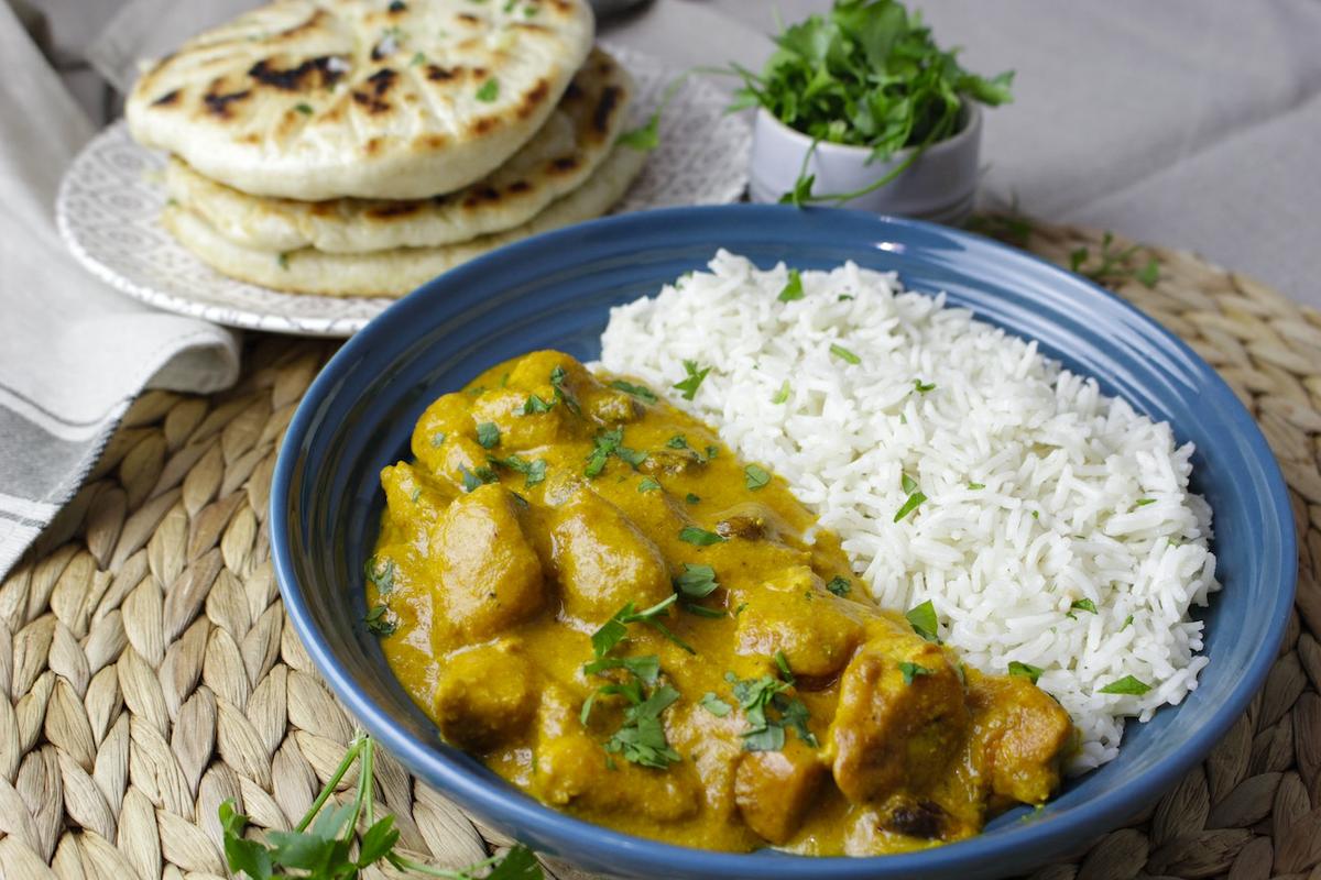Pollo indio al curry Tikka Masala