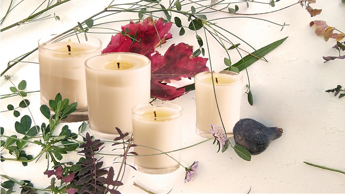hacer velas con aceites esenciales