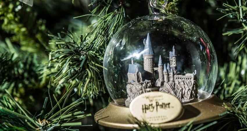 adornos de navidad harry potter