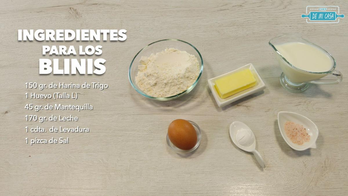 ingredientes masa blinis