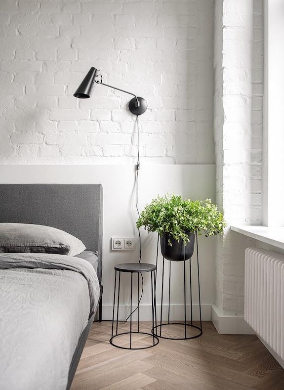 decoralinks | #casa #dormitorio #bedroom #zocalo #minimalismo #allwhite