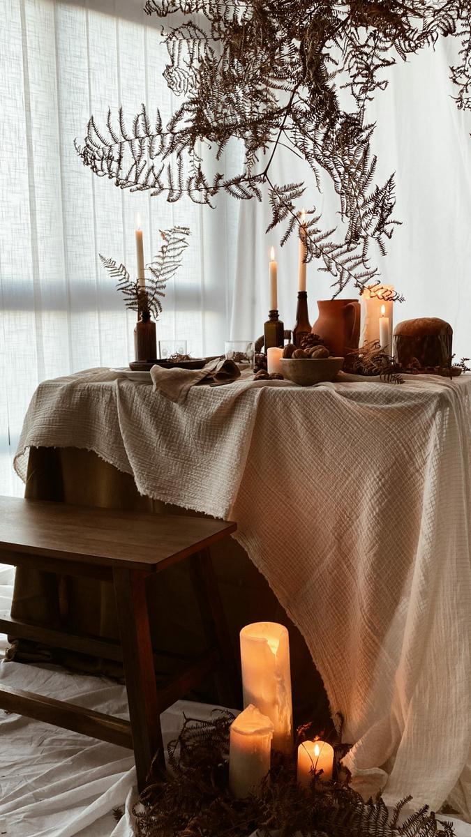 decoración mesa navidad 2020-6