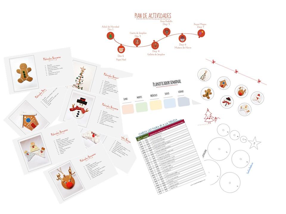 plan de actividades manualidades para niños