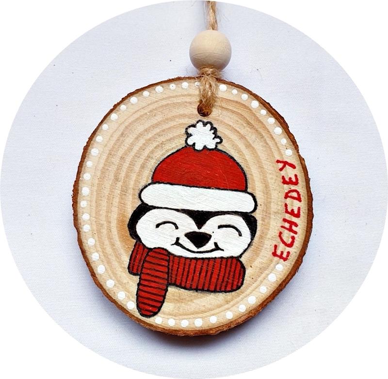 Idea de regalo pingüino navideño