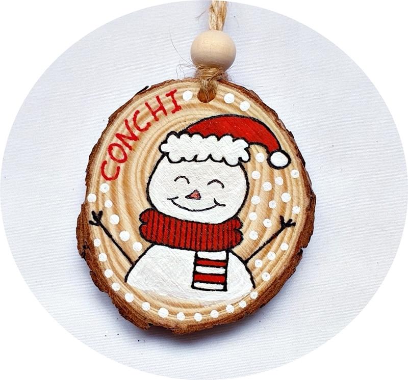 Idea de regalo muñeco de nieve personalizado