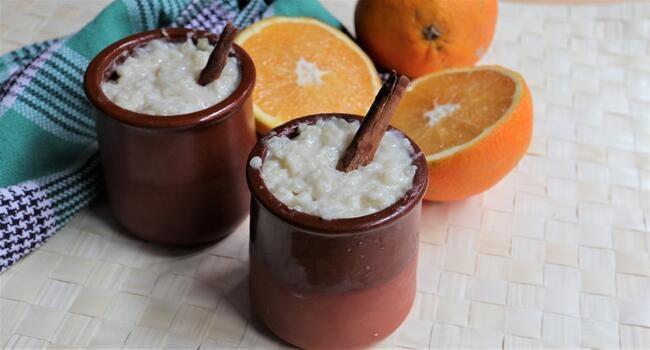 Receta terminada con Thermomix de arroz con leche de almendras